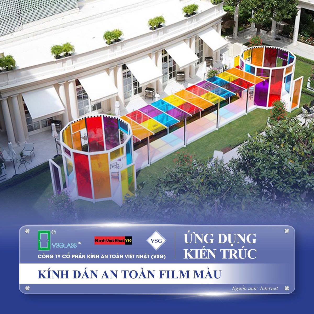 Kính VSG màu